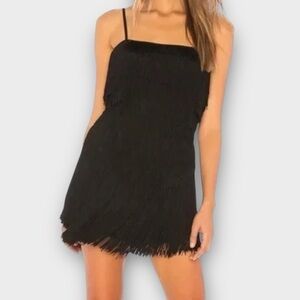 Likely Women’s Alice Dress Size 2 Fringe Gatsby Downton Roaring 20s Flapper NWT